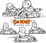 Gokart sketch template