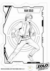 Solo Coloring Wars Star Story Activity Pages Sheets Sheet sketch template