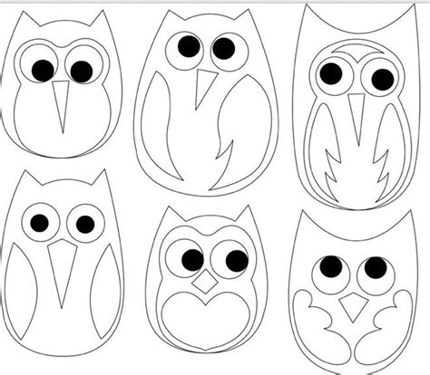 owl craft template families  magazine owl templates owl crafts