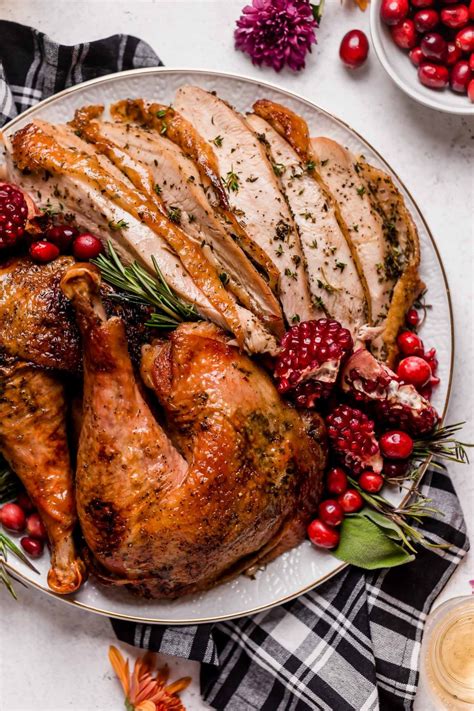 maple glazed spatchcock turkey with maple herb butter