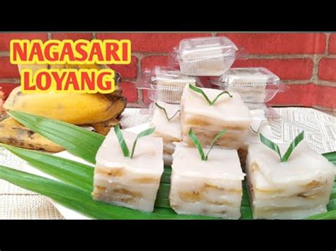 resep  bikin kue nagasari loyangpraktis  simple youtube