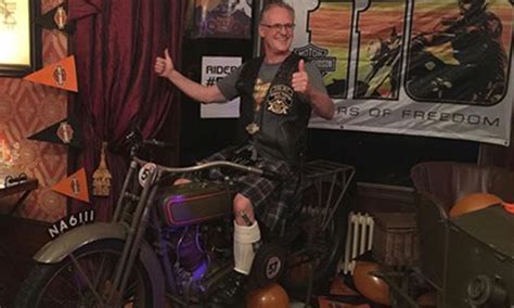 north east man to ride 100 year old harley davidson in 3 400 mile