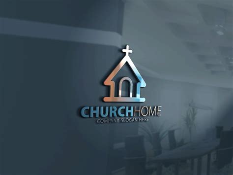 church logo branding logo templates creative market