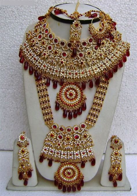 heavy bridal jewellery sets designs  brides   bridal