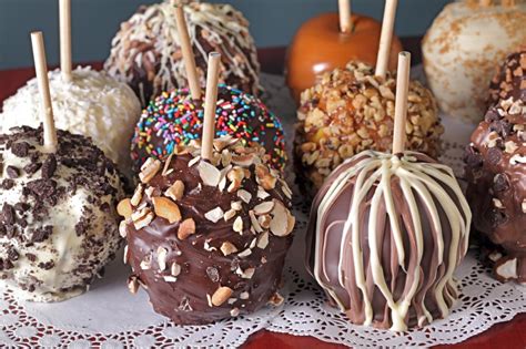 chocolate dipped caramel apples  chocolate monday  heritage cook