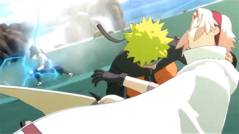 Team 7 Reunites Naruto Sakura Kakashi Vs Sasuke Naruto