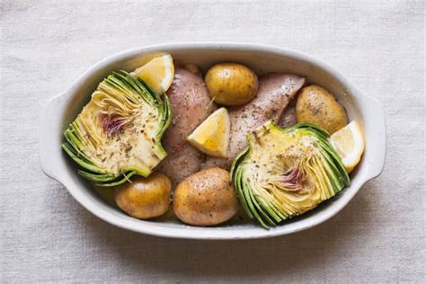 It S Artichoke Season Try Them With This Roasted Chicken Potatoes