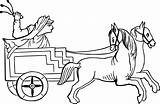 Horse Roman Chariot Drawing Clipart Drawn Carriage War Charioteer Coloring Sketch Pillar Svg Vector Racing Empire Paintingvalley Clipground Template Drawings sketch template