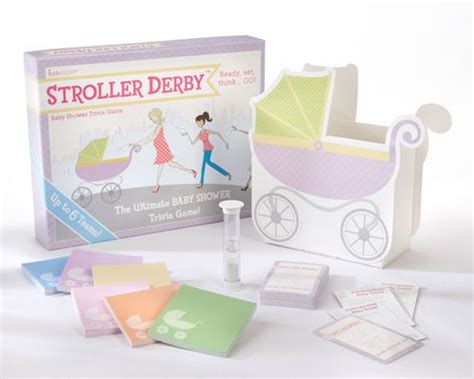 stroller derby baby shower trivia game baby shower prizes fun baby shower games baby shower