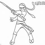 Noob Ninjago sketch template