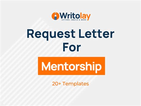 request  mentorship letter  templates