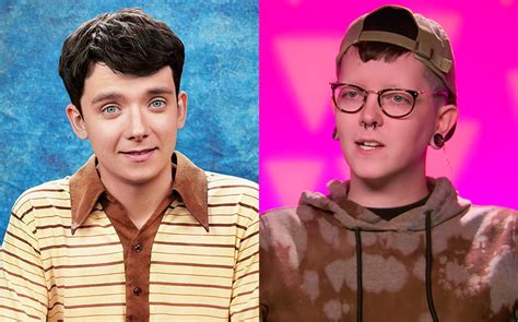 sex education star asa butterfield s reaction to drag race