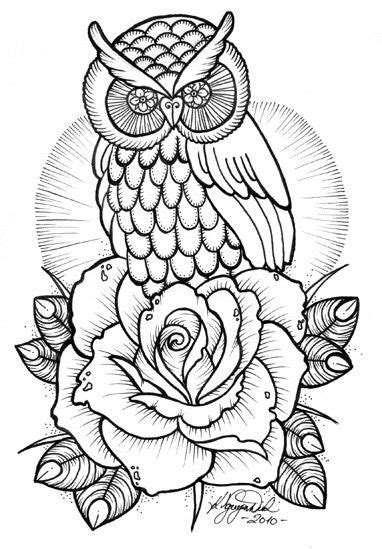 owl coloring pages  adults ideas   owl coloring pages