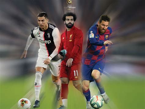 Cristiano Ronaldo Lionel Messi Mohammad Salah Headline