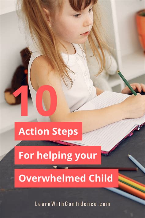 overwhelmed child  action steps  resources