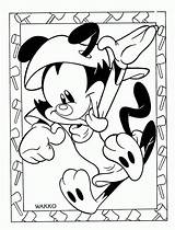 Animaniacs Coloring Fun Kids Pages sketch template