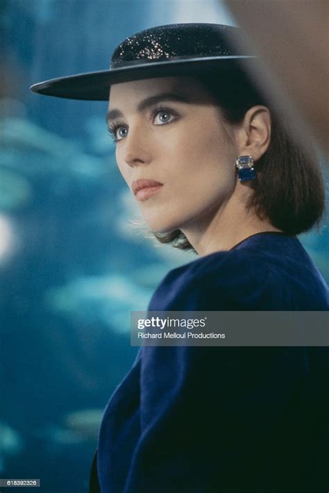 French Actress And Singer Isabelle Adjani On The Set Of The Music