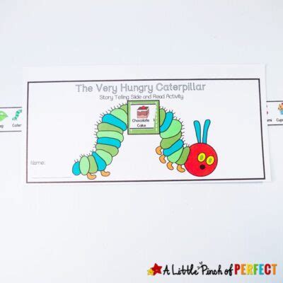 hungry caterpillar printable activity pack   pinch