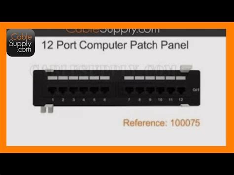 port patch panel youtube