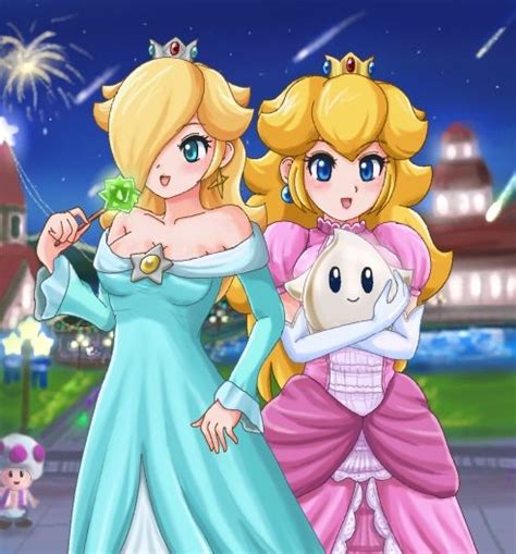 the star festival by sigurdhosenfeld on deviantart princesses peach and rosalina princess