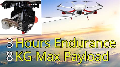 yangda gas electric hybrid drone   hours endurance youtube