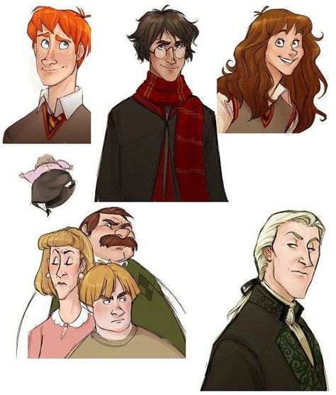 Disney Style Harry Potter Characters Ron Weasley Harry