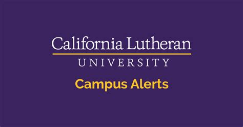 campus alerts cal lutheran