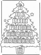 Advent Coloring Pages Christmas Print Size sketch template