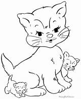 Coloring Puppy Pages Kitten Popular sketch template