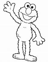 Elmo Coloring Pages Printable Hi Line Kids Print Book Baby Color Drawing Colouring Sheet Sheets Sesame Street Face Cute Birthday sketch template