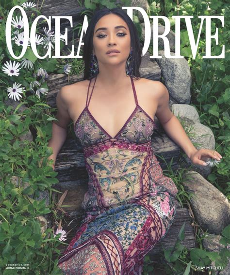 Shay Mitchell In Ocean Drive Magazine May June 2017 Issue Zune2016