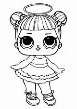 Lol Doll Coloring Pages Printable Sugar Dolls Kids Categories sketch template