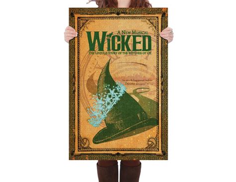 pin  wicked musical  untold story