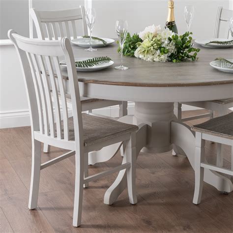 wood top white  dining table
