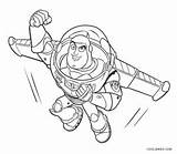 Buzz Lightyear Coloring Pages Printable Cool2bkids sketch template