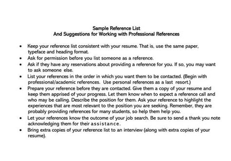 reference page sheet templates word