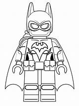 Lego Coloring Batman Pages Print Kids sketch template
