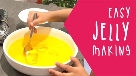kids making jelly  home  easy jelly making recipe perfect jelly  home youtube
