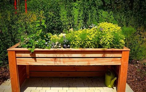 build  planter box  vegetables slick garden