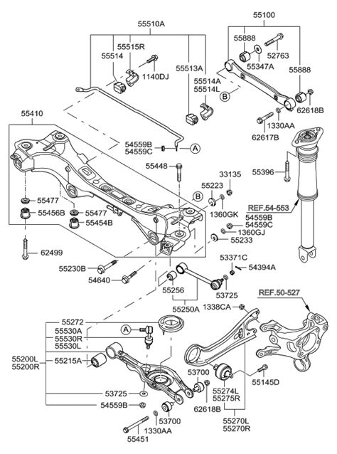 hyundai sonata hybrid rear suspension control arm
