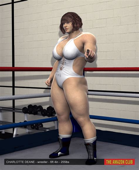 charlotte deane female pro wrestler 02 by theamazonclub on deviantart