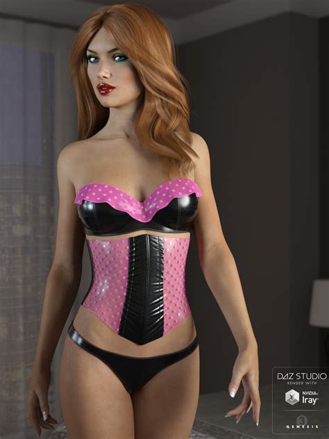 luscious lingerie for genesis 3 female s daz 3d