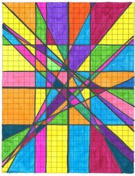 linear equations stained glass project   williams tpt