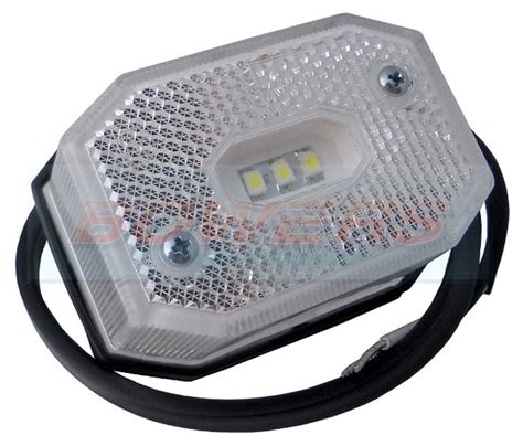 white led front marker lightlamp  ifor williams brian james trailers  bowers