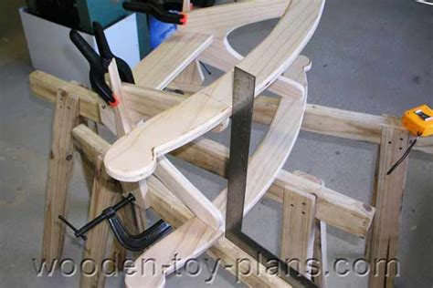 rocking horse plan instructions included woodworking proect