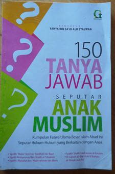 tanya jawab seputar anak muslim yahya bin  alu syalwan gema ilmu wisata buku islam