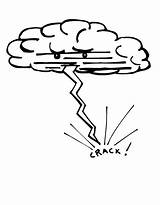 Raio Thunder Colouring Thunderstorm sketch template