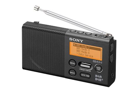 sony xdr pdbp rechargeable pocket dab radio