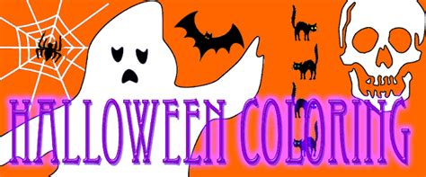halloween coloring fun happy halloween bubble letters