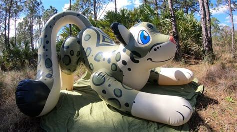 Squeezing The Air Out Of A Giant Inflatable Deer Toy Inflatevids